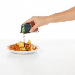 Βάζο για μπαχαρικά Lekue 1009487, 80 ml, Ø5,2x9,2 cm, Γυαλί, +4°C / +80°C, Γκρι