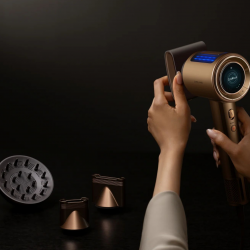 Dreame Pilot AHX01A Hair Dryer, 1600W, AI modes, 3 speeds, 4 heat settings, 55 m³/h, Ionization, NTC, LED, Intelligent airflow control, Bronze