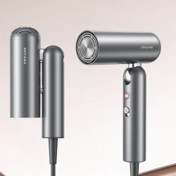Dreame Pocket AHD51-SG Pro Hair Dryer, 1300W, 110,000 rpm, 70 m/s, 2 speeds, 5 heat settings, NTC, Coanda, Foldable, Gray