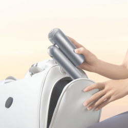 Dreame Pocket AHD51-SG Pro Hair Dryer, 1300W, 110,000 rpm, 70 m/s, 2 speeds, 5 heat settings, NTC, Coanda, Foldable, Gray