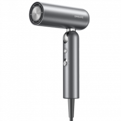 Uscator de par Dreame Pocket AHD51-SG Pro, 1300 W, 110.000 rpm, 70 m/s, 2 viteze, 5 temperaturi, NTC, Coanda, Pliabil, Gri