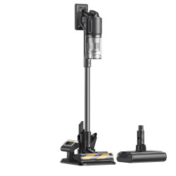 Aspirator vertical fara fir Dreame R20 Ultra, 200AW, 5 trepte, 0,6 L, 90 min, HEPA, Afisaj LCD, Motor fara perii, Negru