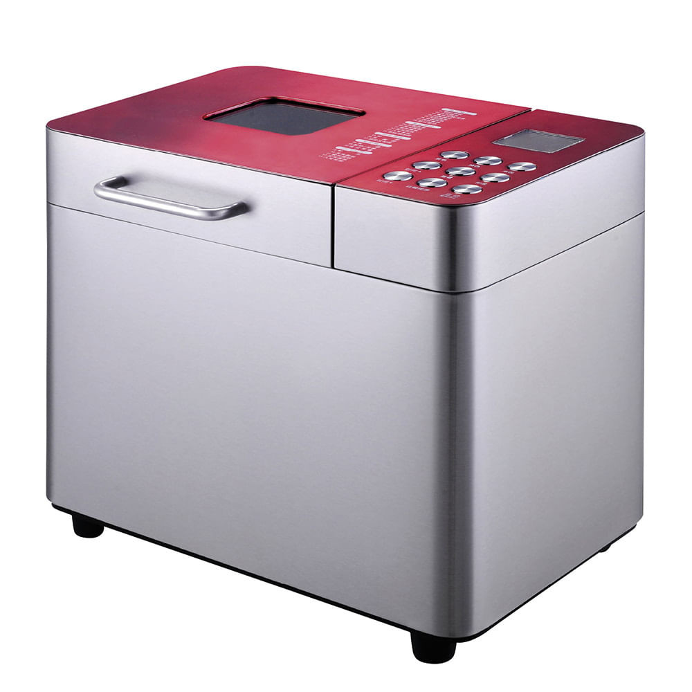 Masina de paine Finlux FBM-1684IX, 550W, 25 programe, Capacitate1 kg, Pornire intarziata 15 h, Inox/