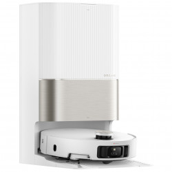 Прахосмукачка робот Dreame X50 Ultra RLX85CE‑6‑WH, 20000 Pa, AI разпознаване на препятствия, 360° навигация, Гласово управление, UV стерилизация, Бял