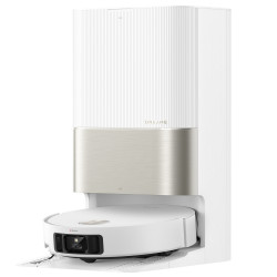 Ρομπότ σκούπα Dreame X50 Ultra RLX85CE‑6‑WH, 20000 Pa, αναγνώριση εμποδίων με τεχνητή νοημοσύνη, πλοήγηση 360°, φωνητικός έλεγχος, αποστείρωση με υπεριώδη ακτινοβολία, Λευκό