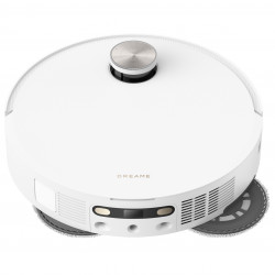 Прахосмукачка робот Dreame X50 Ultra RLX85CE‑6‑WH, 20000 Pa, AI разпознаване на препятствия, 360° навигация, Гласово управление, UV стерилизация, Бял