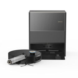 Dreame Aqua10 Ultra Roller Complete RLH71DE-2 Robot Vacuum, 30,000 Pa, 180 min, 3.5/4 L, VersaLift LDS, AquaRoll and Seal, Voice Control, AI Cameras, Black