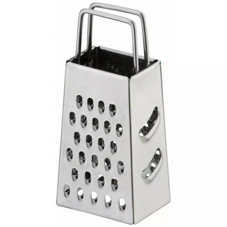 Kinghoff KH 3181 Vegetable Grater, 4-sided, 4 surfaces, Stainless steel, Silver