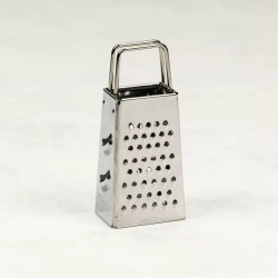 Kinghoff KH 3181 Vegetable Grater, 4-sided, 4 surfaces, Stainless steel, Silver