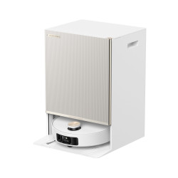 Aspirator robot Dreame Matrix10 Ultra RLX95CE-WH, 30.000 Pa, 220 min, 3,5/4 L, Recunoastere podea, Mop cu apa calda, Autocuratare, Alb