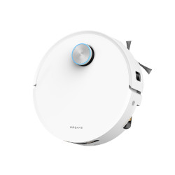 Прахосмукачка робот Dreame Aqua 10 Ultra Track Complete RLR81CE-1-WH, 25000 Pa, 200 мин, 3.5/4 л, VersaLift DToF+OmniSight, AI камери, Гласово управление, Автоматизация, Бял