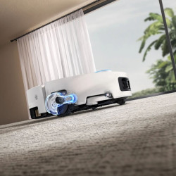 Dreame Aqua 10 Ultra Track Complete RLR81CE-1-WH Robot Vacuum, 25,000 Pa, 200 min, 3.5/4 L, VersaLift DToF+OmniSight, AI Cameras, Voice Control, Automation, White