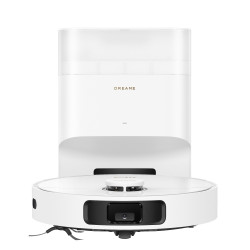 Прахосмукачка робот Dreame L10s Plus RLL42SD, 7000 Pa, 5200 mAh, 60W, До 145 м2, Станция за зареждане и автоматично изпразване, Автономия 155 мин, Бял