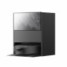 Прахосмукачка робот Dreame Aqua 10 Ultra Track Complete RLR81CE-1-BL, 25000 Pa, 200 мин, 3.5/4 л, VersaLift DToF+OmniSight, AI камери, Гласово управление, Автоматизация, Черен
