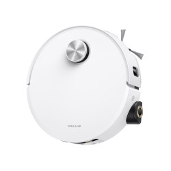 Ρομπότ σκούπα Dreame Aqua10 Roller RLH31CE-WH, 30000 Pa, 3,5/4 l, κάμερες AI, φωτισμός LED, φωνητικός έλεγχος, πλύσιμο με ζεστό νερό, Λευκό