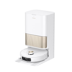 Dreame L40s Pro Ultra RLL74CE Robot Vacuum, 19,000 Pa, 5,200 mAh, 60W, Up to 168 m², Charging Station with Automatic Dust Emptying and Self-Cleaning, 180-Minute Run Time, White