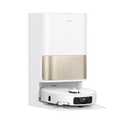 Ρομπότ σκούπα Dreame L40s Pro Ultra RLL74CE, 19000 Pa, 5200 mAh, 60W, Έως 168 m2, Σταθμός φόρτισης με αυτόματη εκκένωση και αυτοκαθαρισμό, Αυτονομία 180 λεπτά, Λευκό