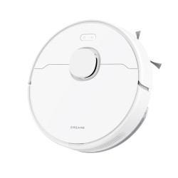 Dreame D10 Plus Gen 2 RLD32GD Robot Vacuum, 6000 Pa, 285 min, 150 ml, Mop, LDS, Smart Pathfinder, Voice Assistants, 3 Moisture Levels, Obstacle Avoidance, White