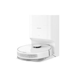 Прахосмукачка робот Dreame D10 Plus Gen 2 RLD32GD, 6000 Pa, 285 мин, 150 мл, Моп, LDS, Smart Pathfinder, Гласови асистенти, 3 нива на навлажняване, Преодоляване на препятствия, Бял