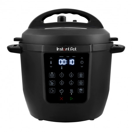Мултикукър Instant Pot Classic Mini 112200001, 1000W, 5.7 л, 7 програми, Favorite бутони, LCD дисплей, Неръждаема стомана, Черен