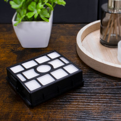 Shark XFIP3251EUK Anti-Allergen Filter for the Self-Cleaning Docking Station, 1 pc, White/Black