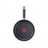 Tefal Start Easy C2690721 Frying Pan, 30 cm, Titanium Coating, Thermo-signal, Thermo-Fusion, Induction, Black