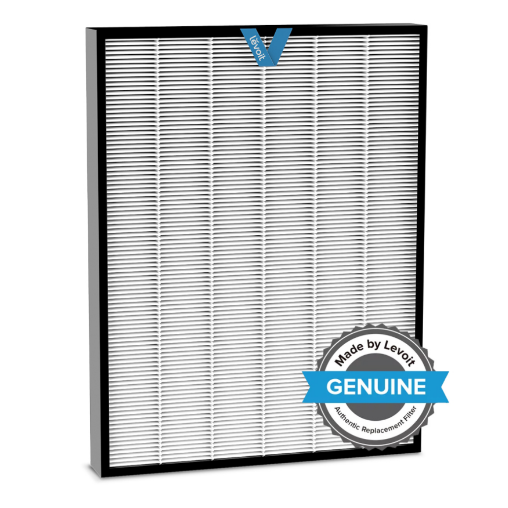 Резервен филтър за пречиствател на въздух Levoit Core 300/300S/P350/300P, 1 бр, 3 степенна филтрация, H13 True HEPA, Срещу токсини, Тюркоаз