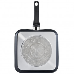Грил тиган Tefal SELECTION G2844032, 26x26 cм, Незалепващо титаниево покритие, Thermo-Signal, Thermo-Fusion, Индукция, Черен