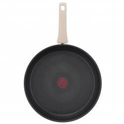 Tefal Eco-Respect G2540602 Frying Pan, 28 cm, Titanium Non-Stick Coating, Thermo-Fusion, Thermo-Signal, Induction, Bronze/Brown
