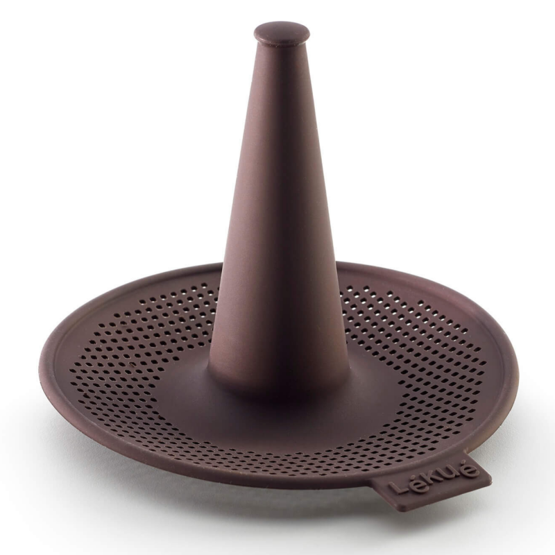 Set 6 forme pentru covrigi Lekue 1010176, 13,5 x 12,5 x 10,3 cm, Microperforate, -60°C/+220°C, Bronz