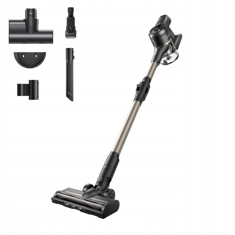 Dreame T30 Flex VJ74E Upright Vacuum Cleaner, 450 W, 144 AW, 3 power settings, 0.5 L, 60 min, HEPA H13, LED, Brushless motor, Black