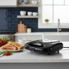 Σάντουιτς τοστιέρα Rosberg R51442A, 800W, Γκριλ, 2 τοστ, Μαύρο