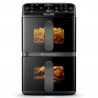 Вертикален фритюрник с горещ въздух Philips Dual Stack 4000 NA460/00, 2750W, 10 л, 13в1,
