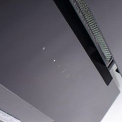 Абсорбатор Kumtel DA6-835-A0A, 142W, 650 м3/ч, 3 скорости, LED, Алуминиев филтър, Стъклен панел, Черен