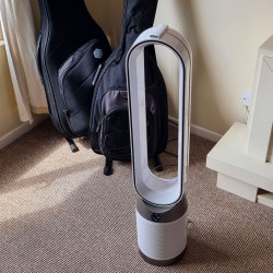 Dyson Purifier Cool PC1 Air Purifier 544901-01, 50W, 30 m², 287 l/s, 10 speeds, Air Multiplier™, Wi-Fi, Bluetooth, Oscillation, White/Silver