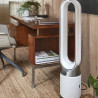 Dyson Purifier Cool PC1 Air Purifier 544901-01, 50W, 30 m², 287 l/s, 10 speeds, Air Multiplier™, Wi-Fi, Bluetooth, Oscillation, White/Silver