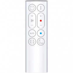 Purificator de aer 2in1 Dyson Purifier Hot+Cool HP1 544826-01, Incalzire/Racire, 50 W, 30 m2, 287 l/s, 10 viteze, Air Multiplier™, Wi-Fi, Bluetooth, Oscilatie, Alb/Argintiu