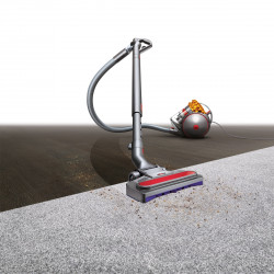 Прахосмукачка без торба Dyson Cinetic Big Ball Multi Floor 2 230278-01, 700W, 170AW, 0.8 л, Radial Root Cyclone, Автоматично изправяне при преобръщане, Никел/жълт