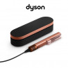 Dyson HT01 Airstrait Amsi/Pkcp 143343-01 Hair Straightener, 1600W, Max 140°C, Ionization, 6 Temperature Settings, Hair-Friendly, Copper Coating, LCD Display, Amber/Rosé Champagne