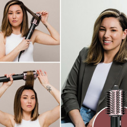 Uscator si styler pentru par 3in1 Shark FlexStyle HD426EU, 1650 W, 3 viteze, 3 temperaturi, Infasurare si fixare automata a buclelor Coanda, Uscare, Indreptare, Negru