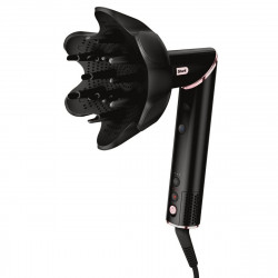 Πολυλειτουργική σίδερα 5 σε 1 Shark HD446EU FlexStyle, 1650W, 3 ταχύτητες, 3 ρυθμίσεις θερμοκρασίας, Αυτόματη περιτύλιξη και στερέωση μπούκλων Coanda, Στέγνωμα, Ισιώματα, Μαύρο