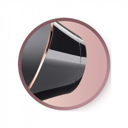 Πιστολάκι μαλλιών Remington AC9140B OPTIheat Proluxe Midnight Edition, 2400 W, 2 ταχύτητες, Ψηφιακή οθόνη, Συγκεντρωτής, Μαύρο