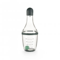 Lekue Dressing Bottle 1009489, 200 ml, Ø7.2x19.1 cm, Glass, +4°C / +80°C, Gray