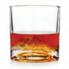 Σετ ποτηριών ουίσκι LIITON 1009930 Mount Rainier, 260 ml, 2 τεμάχια, Παχιά τοιχώματα, 3D βάση σε σχήμα του βουνού Rainier, Διαφανές