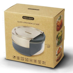 Стъклена кутия за обяд Black+Blum GR-LB-L015, 0.75 л,