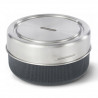 Γυάλινη θήκη για μεσημεριανό Black+Blum GR-LB-L015, 0,75 l, συμβατή με φούρνο μικροκυμάτων και πλυντήριο πιάτων, χωρίς BPA, Σκούρο γκρι