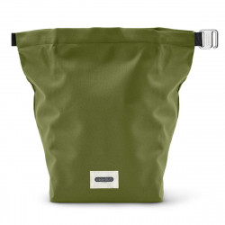 Black+Blum LBB019 Insulated Lunch Bag, 6.7 L, 33.5 x 15.5 x 31 cm, Water-Repellent, Roll-Top, Carrying Strap, BPA-Free, Green