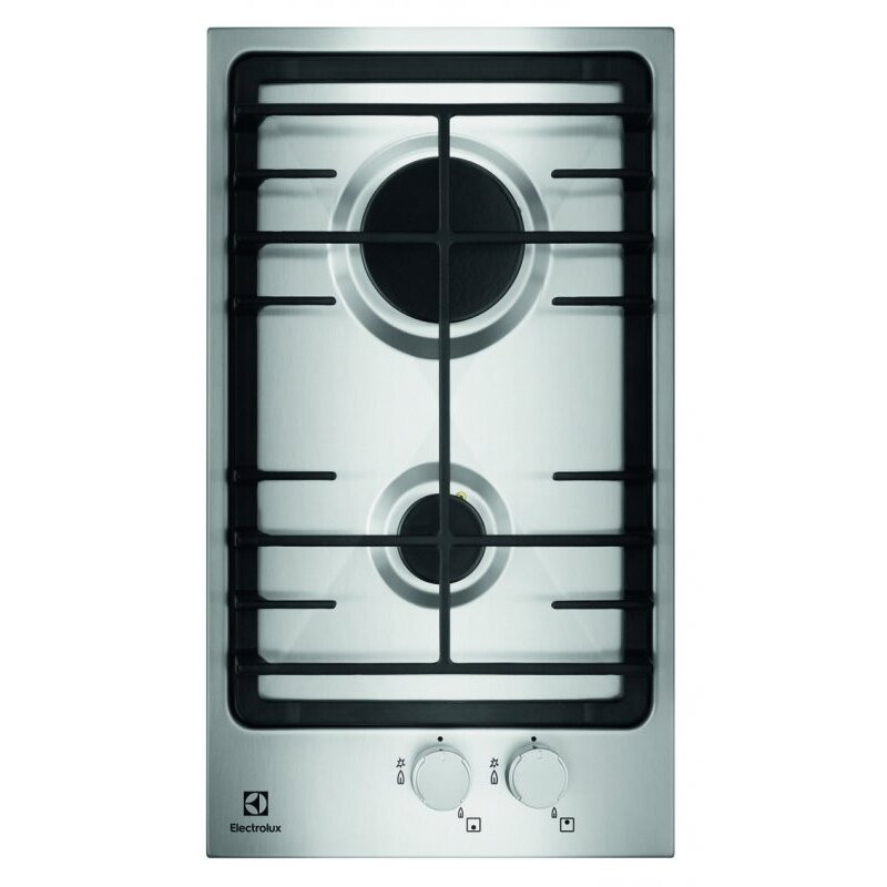 Газов плот за вграждане Electrolux EGG3322NVX(ST), 4000W, Електронно запалване, Система за сигурност, Черен