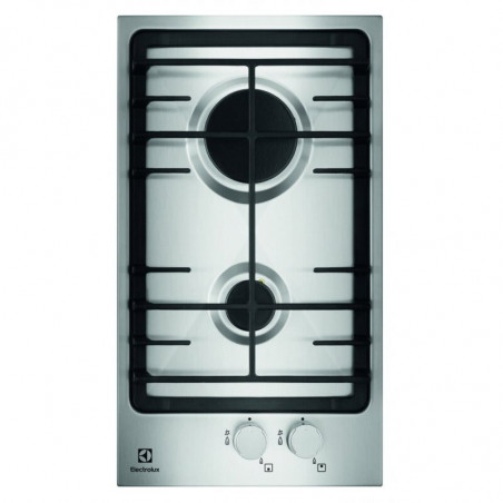 Газов плот за вграждане Electrolux EGG3322NVX(ST), 4000W, Електронно запалване, Система за сигурност, Черен