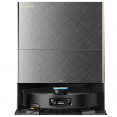 Dreame X60 Ultra RLX86DE robotporszívó, 35 000 Pa, 180 perc, 0,2 l, VersaLift, OmniSight AI, automatikus adagolás és öntisztítás, hangvezérlés, fekete